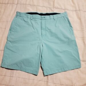 Vineyard Vines On The Go Shorts Blue Green Aqua Lightweight Men's SZ:38